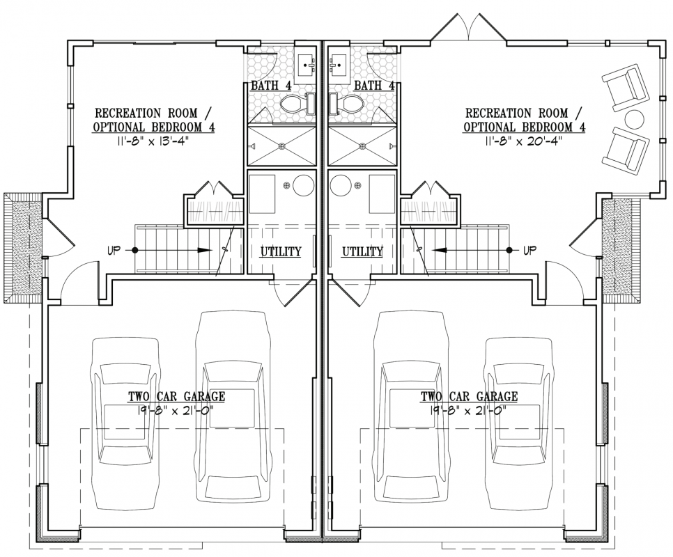 The Henry first floor plan